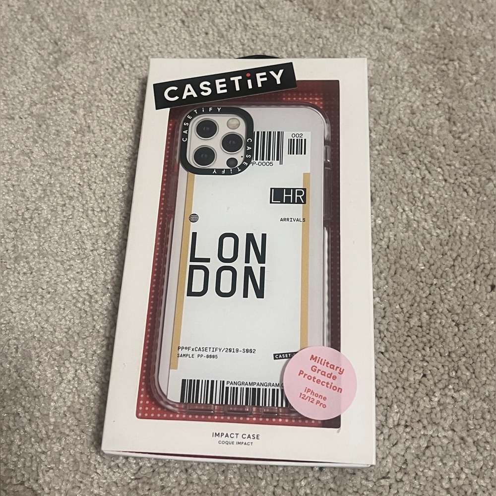 Casetify iPhone 12/12 pro Case